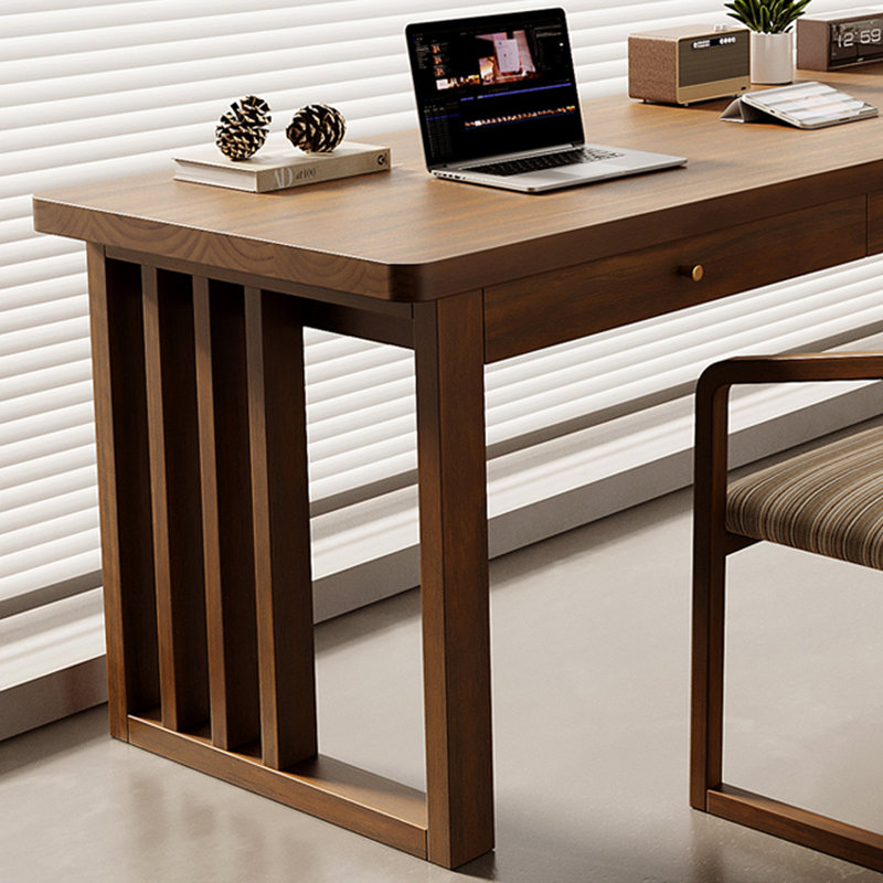 Lilac Garden Tools 3 Solid Wood Desk And Chair Set Office Set with